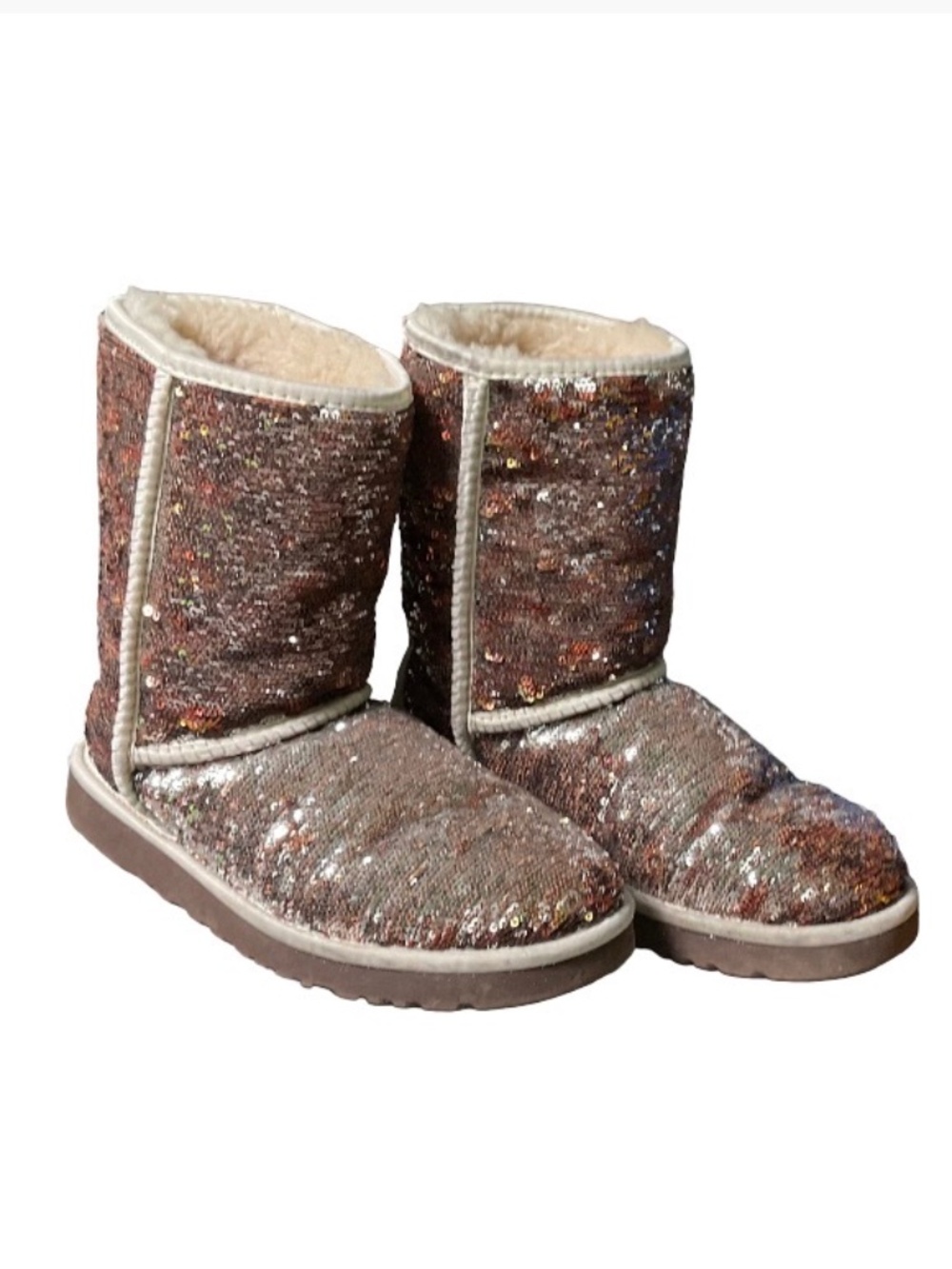 Women’s UGGS Sequin Boots Size 7